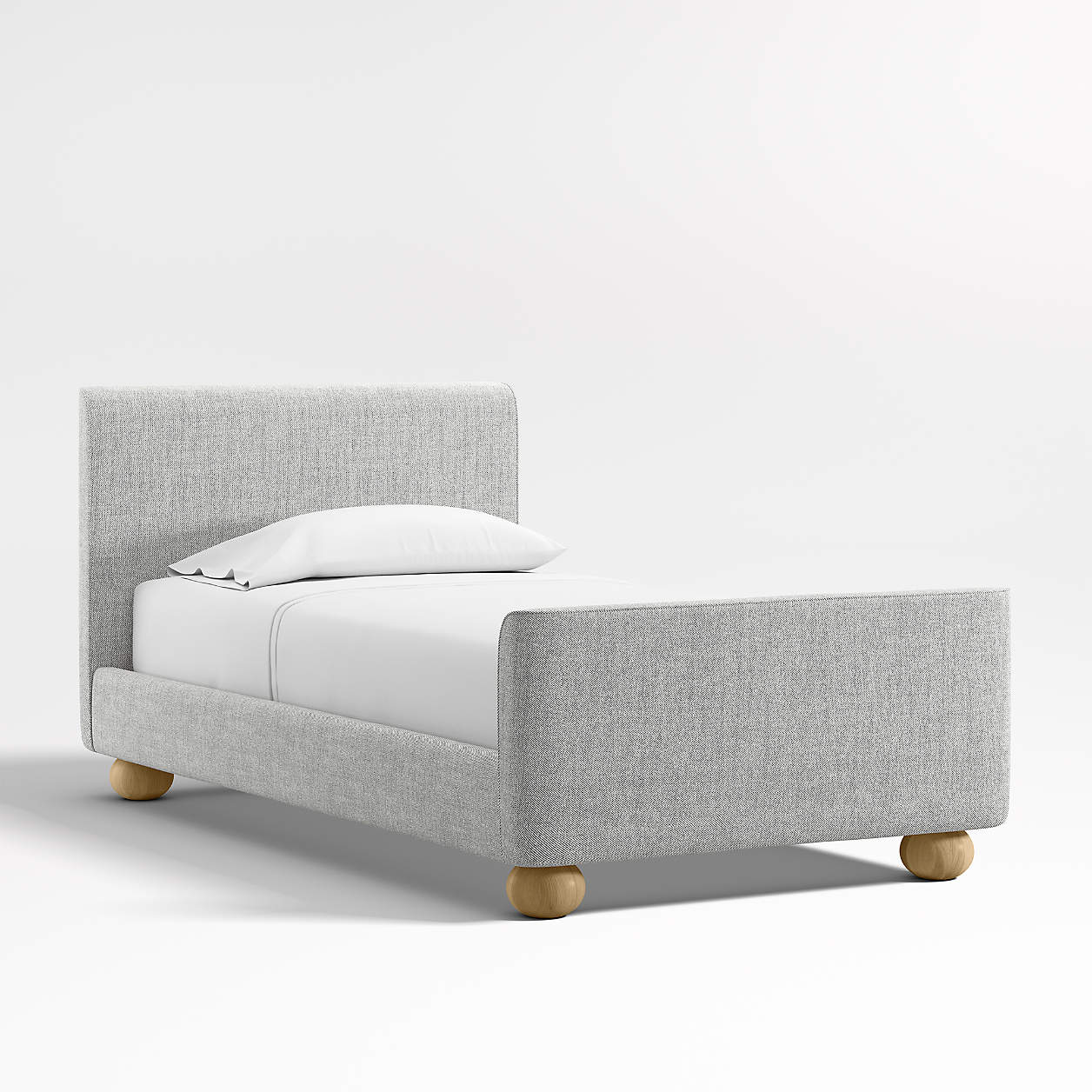 Cozy Pebble Grey Tribute Kids Big Hydraulic Storage Bed