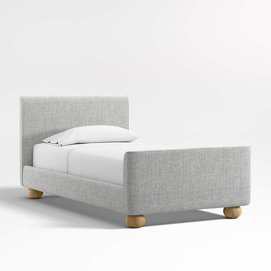 Cozy Pebble Grey Tribute Kids Small  Storage Bed