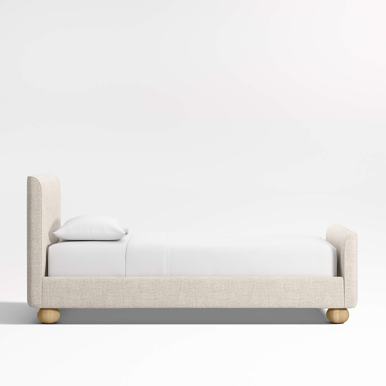 Cozy Pebble Cream Tribute Kids Small  Storage Bed