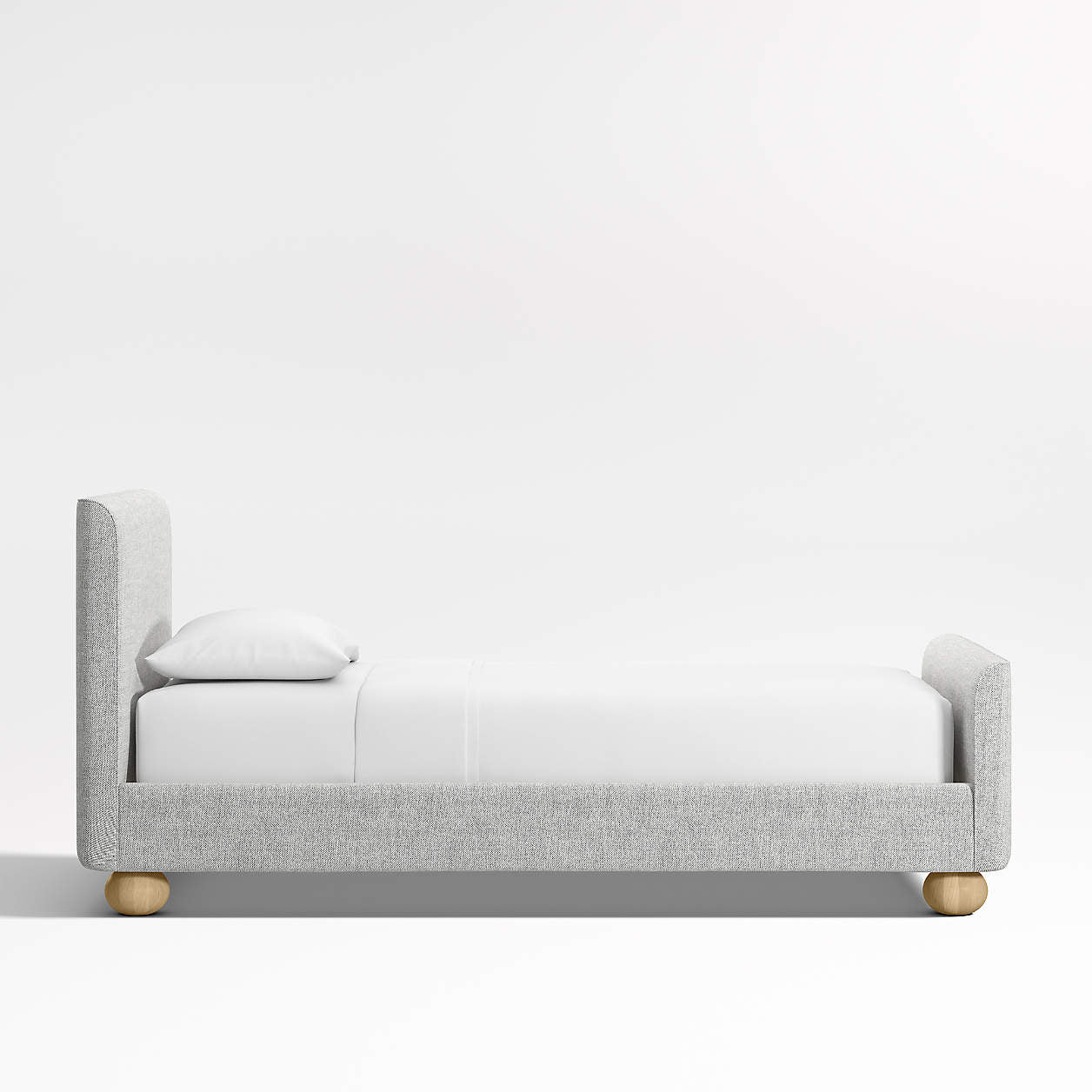 Cozy Pebble Grey Tribute Kids Big  Storage Bed