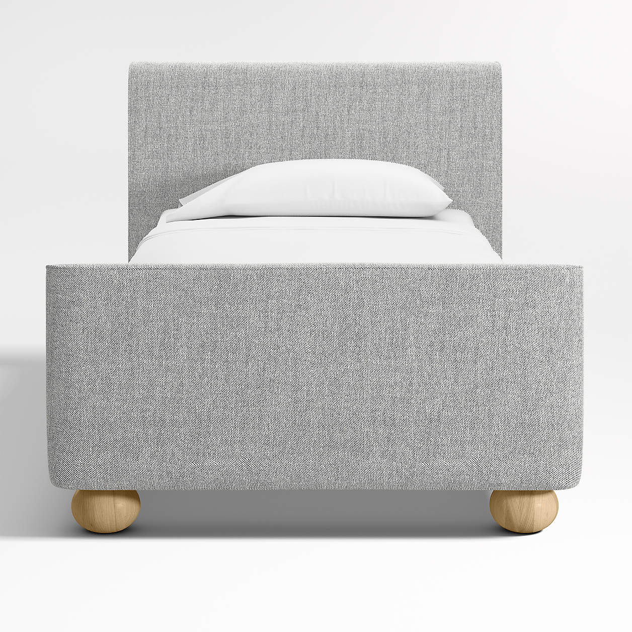 Cozy Pebble Grey Tribute Kids Big  Storage Bed