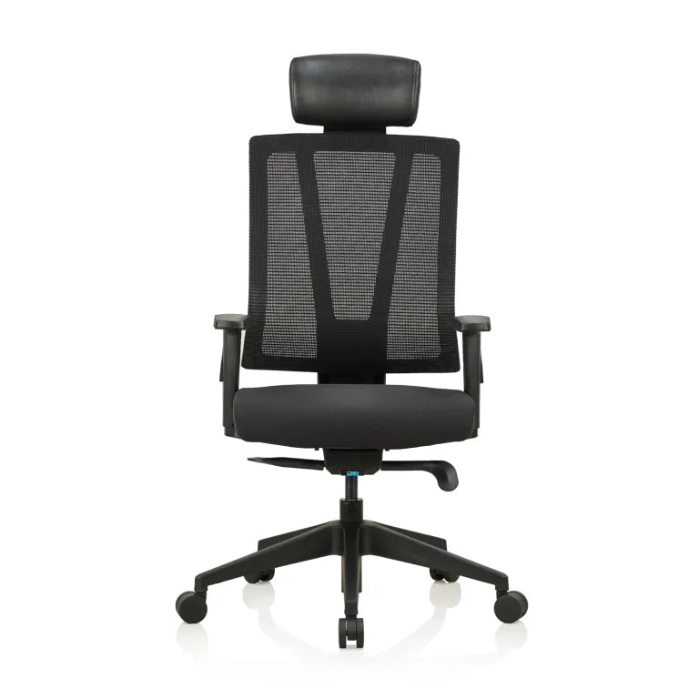 Enzo High Back Mesh Chair with Magnaflex System for Stable Lower Back Support & Self Calibrate Multilock Mechanism