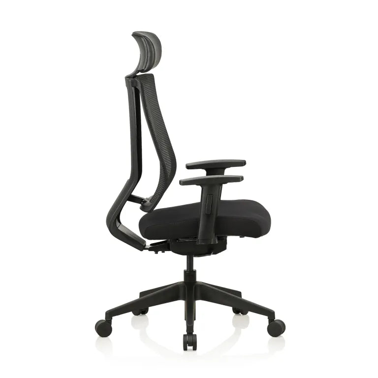 Enzo High Back Mesh Chair with Magnaflex System for Stable Lower Back Support & Self Calibrate Multilock Mechanism