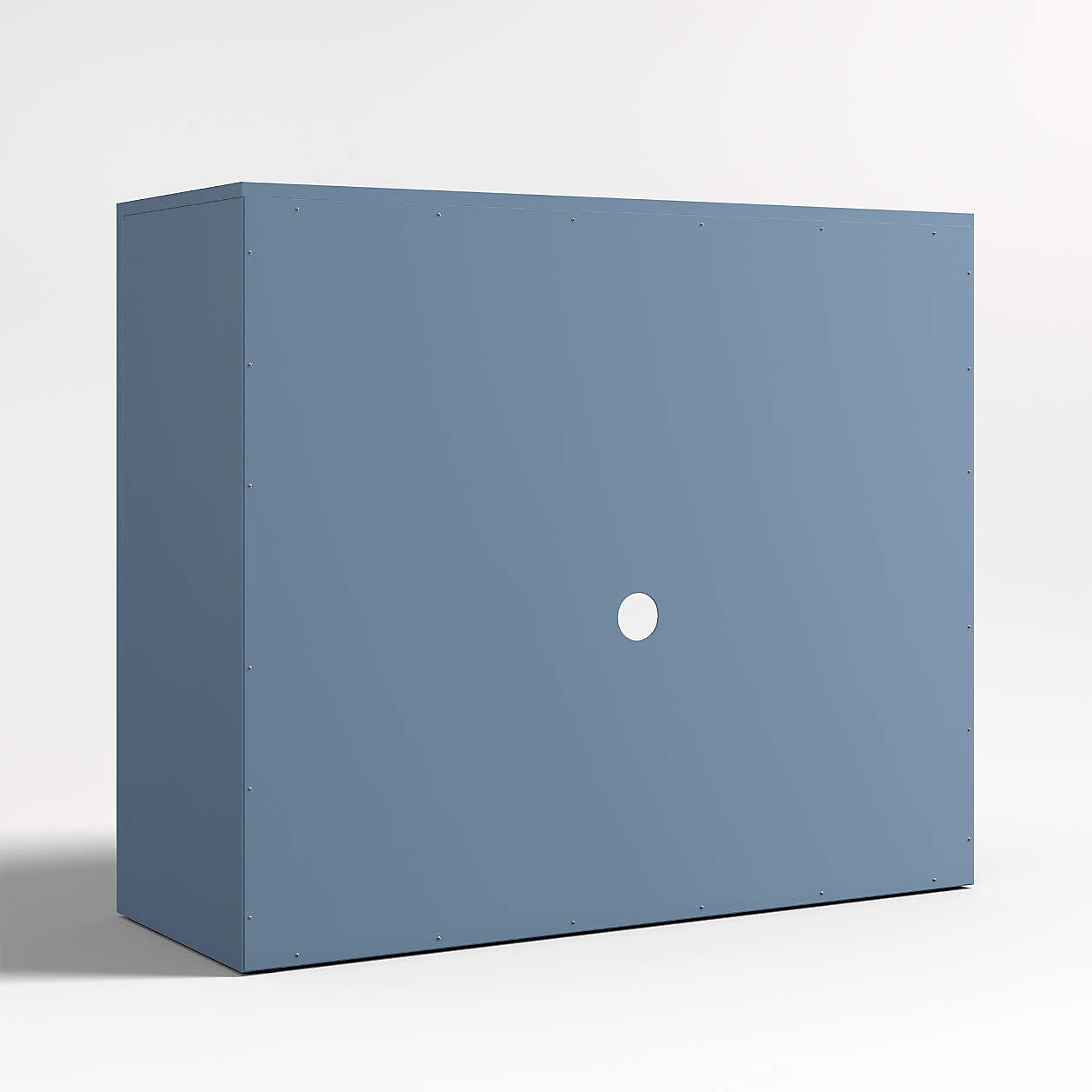 Ever Simple 36" Modular Slate Blue Wood Kids Bookcase