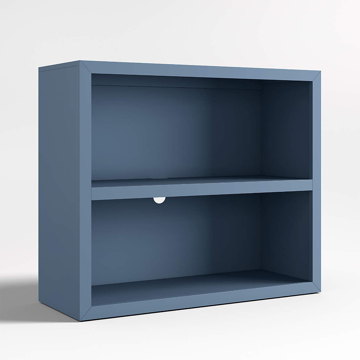 Ever Simple 36" Modular Slate Blue Wood Kids Bookcase
