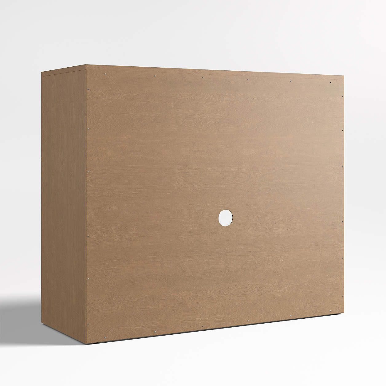 Ever Simple 36" Modular Natural Brown Wood Kids Bookcase