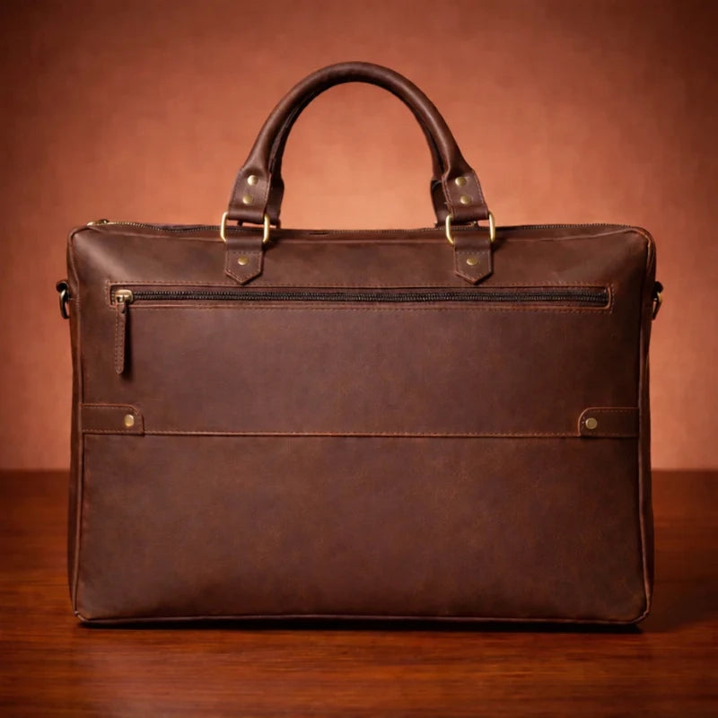 Executive Leather Laptop Bag