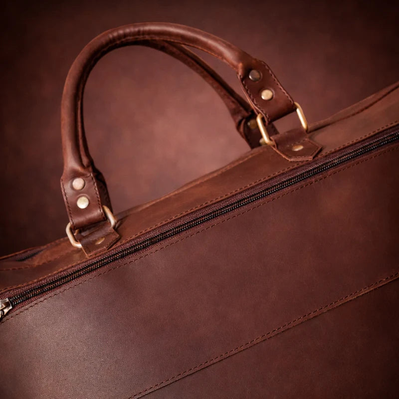 Executive Leather Laptop Bag
