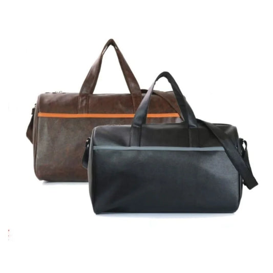 Leatherette Duffel Bag