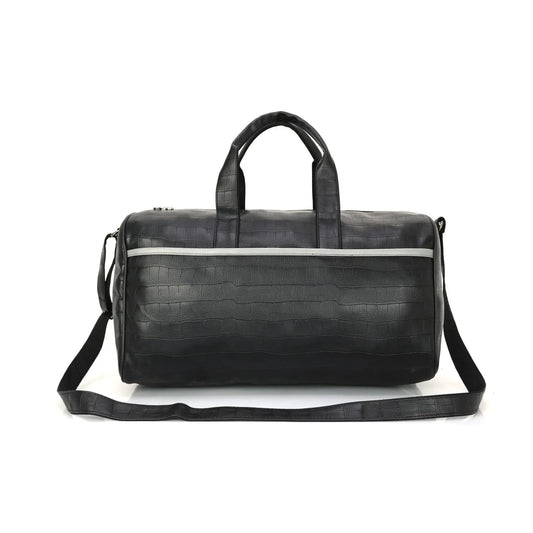 Black Camouflage Duffel Bag