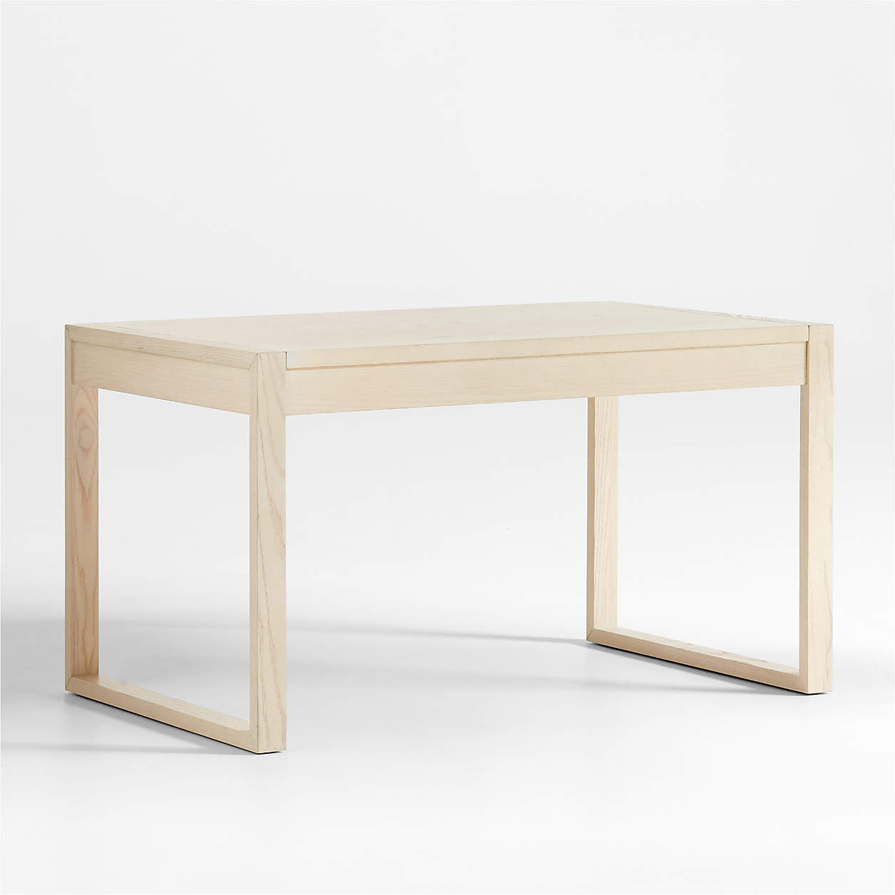 Gemini Sunwashed Ash Wood Rectangular Kids Play Table