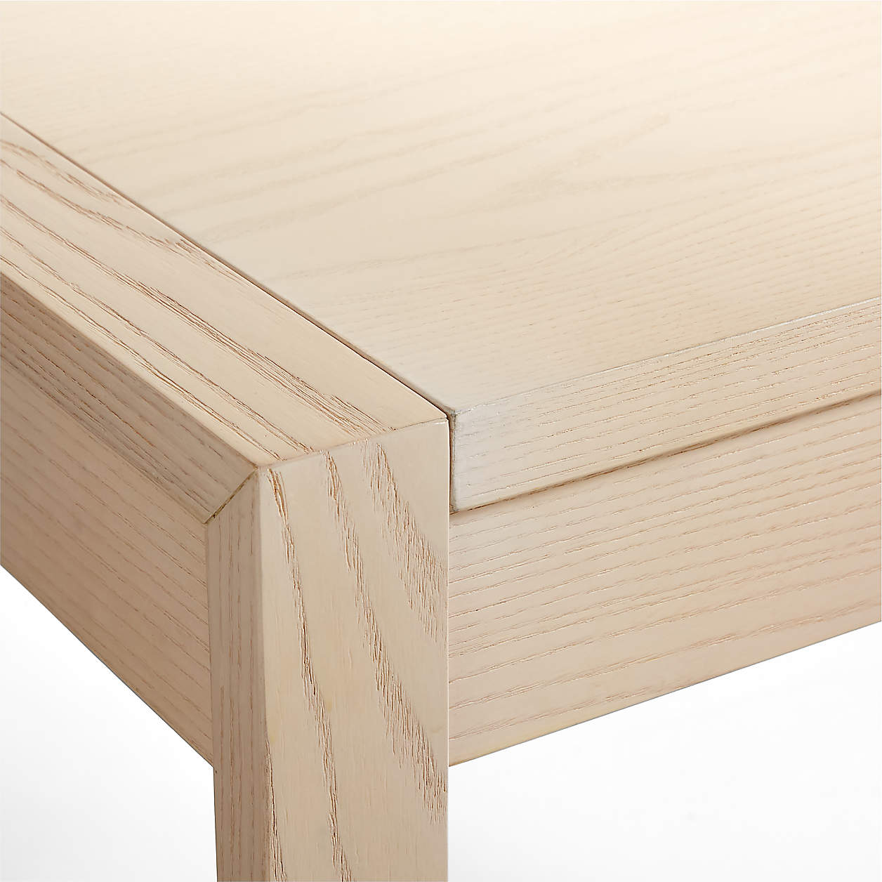 Gemini Sunwashed Ash Wood Rectangular Kids Play Table