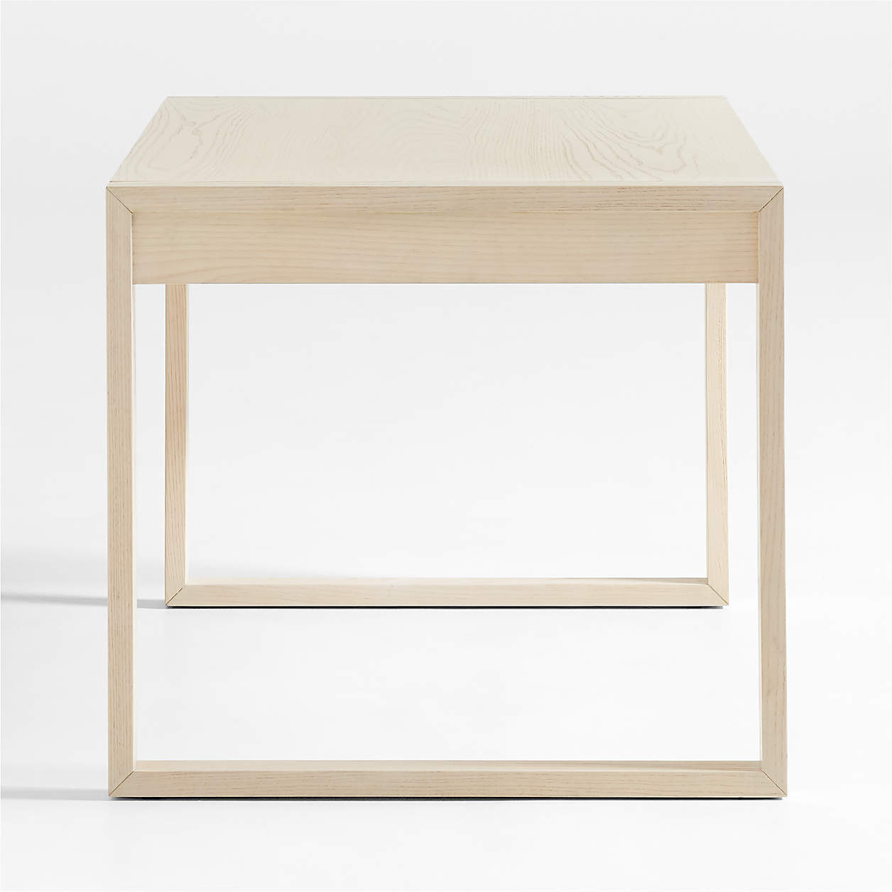 Gemini Sunwashed Ash Wood Rectangular Kids Play Table