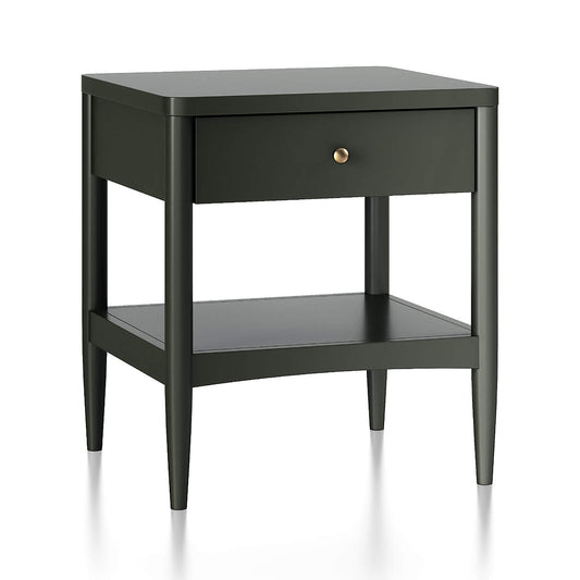 Hampshire 20" Olive Green Wood Kids Nightstand with Drawer
