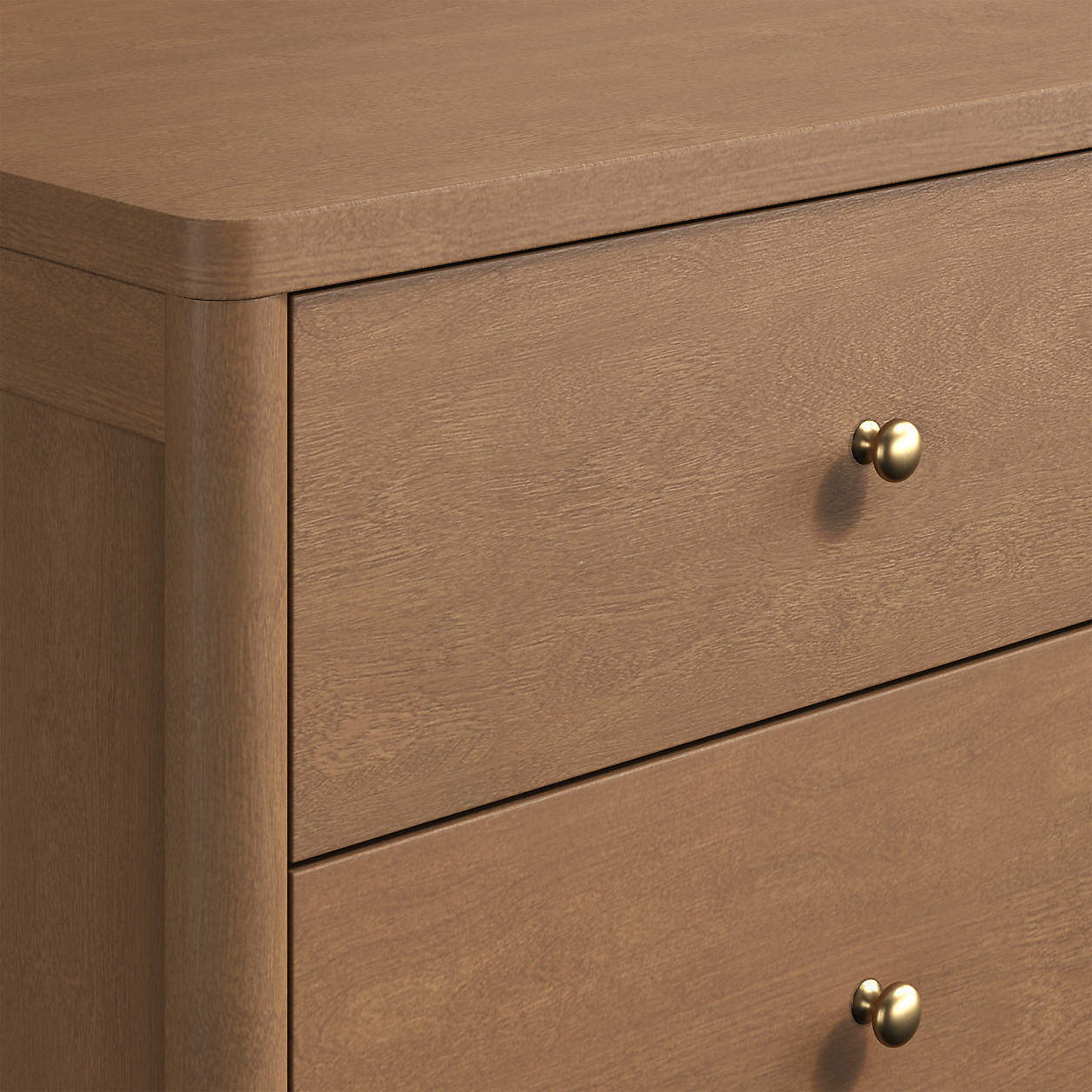 Hampshire 64" Natural Brown Wood Extra Wide 9-Drawer Kids Dresser