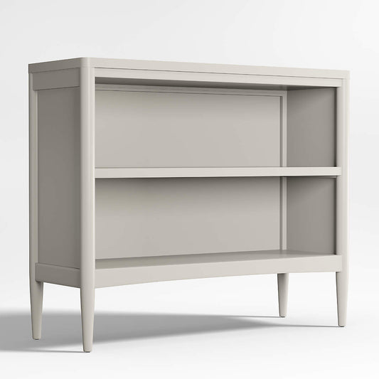 Scout 38" Linen Wood Kids Low Bookcase