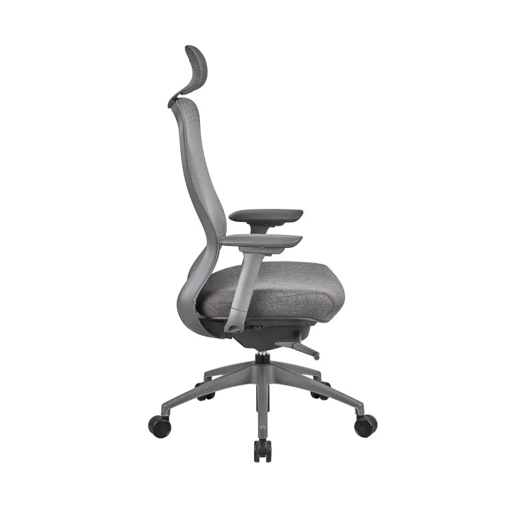 Helix High Back Mesh Chair with Multilock Seat Sliding Mechanism & Four-Way Adjustable Arms