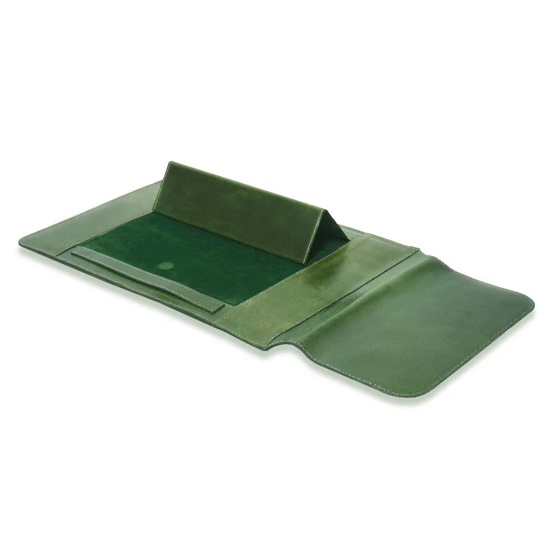 Leather Laptop Stand Sleeve