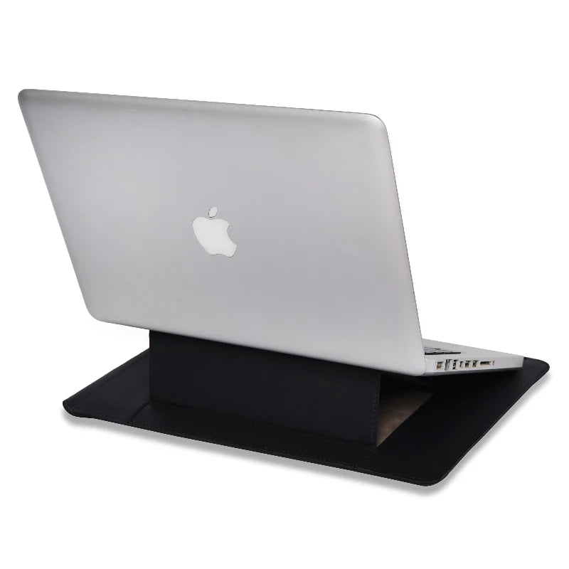 Convertible Leather Laptop Sleeve