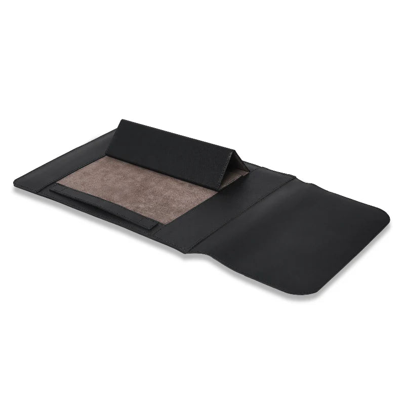 Convertible Leather Laptop Sleeve