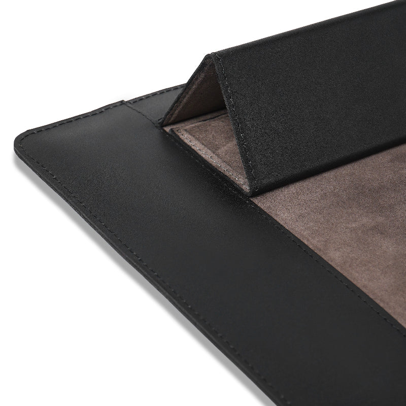 Convertible Leather Laptop Sleeve