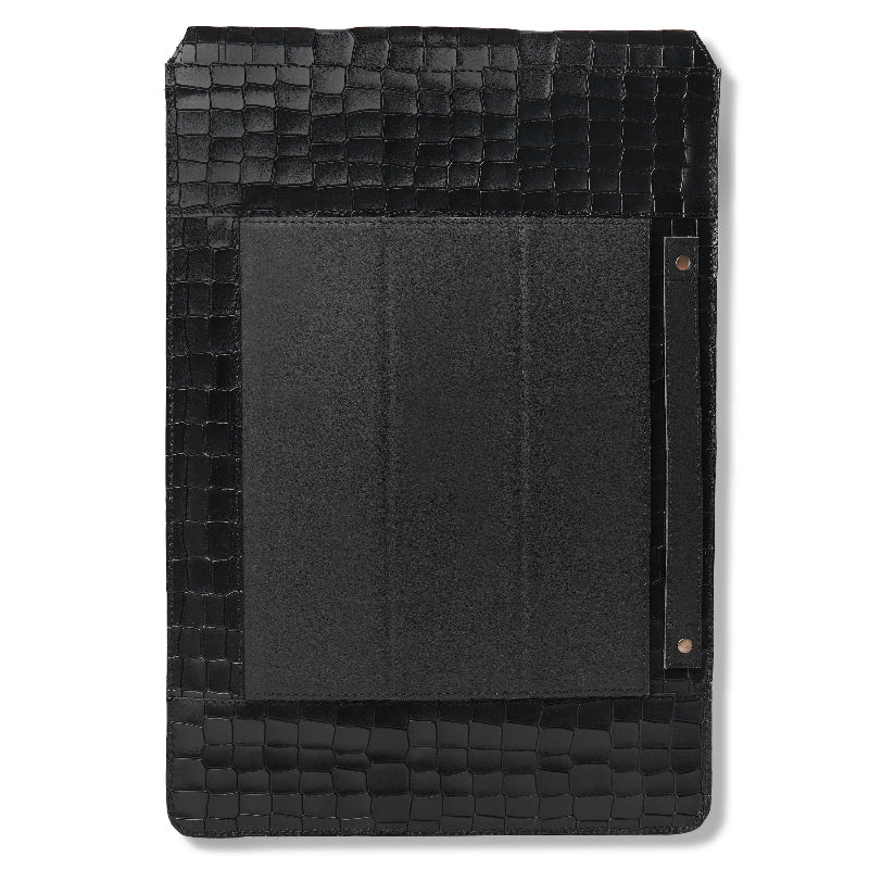 Crocodile Leather Laptop Sleeve