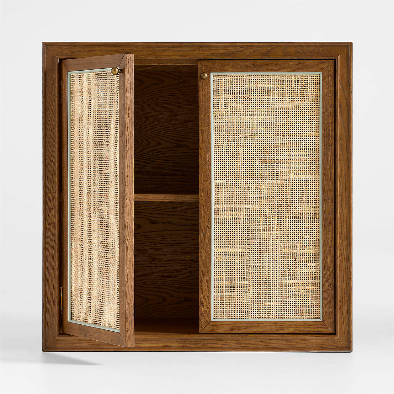 Hawes 32" Modular Oak Wood Kids Bookcase with Door by Jake Arnold