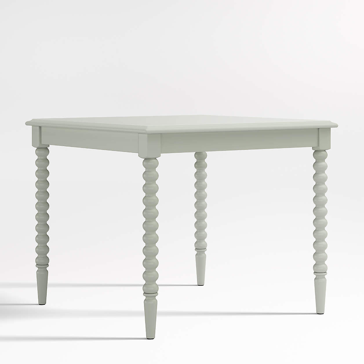 Jenny Lind Sage Green Wood Square Kids Play Table