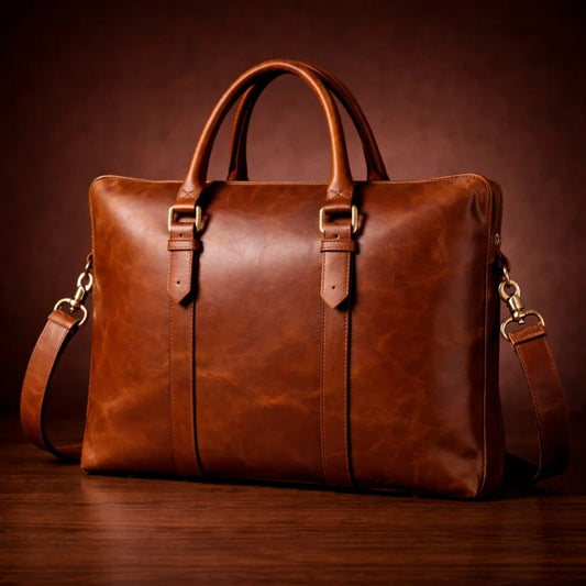 Lévo Laptop Bag Tan