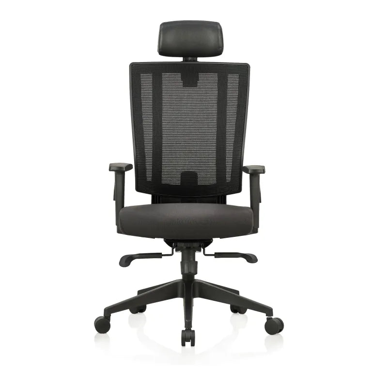 Liberate High Back Mesh Chair with Dynaflex Back Support to Provide Dual Frame Flexibility & Multilock Mechanism