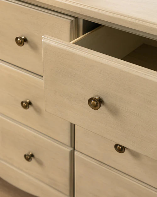 Liberty Namesake 6-Drawer Assembled Dresser - Washed Pine