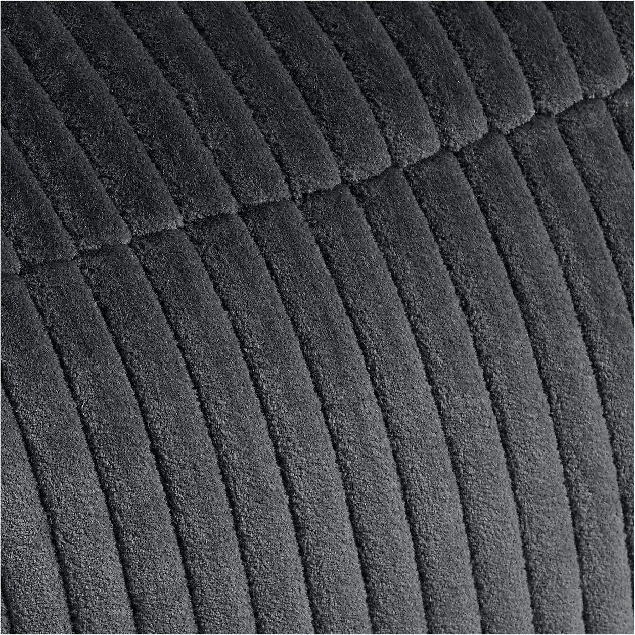 Charcoal Corduroy Velvet Corduroy Kids Sofa Chair