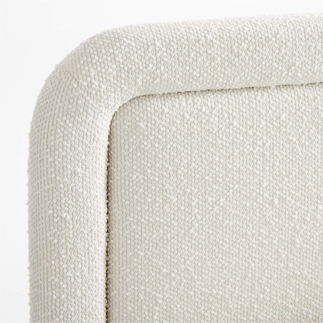 Marshmallow Cream Boucle Kids Small  Storage Bed