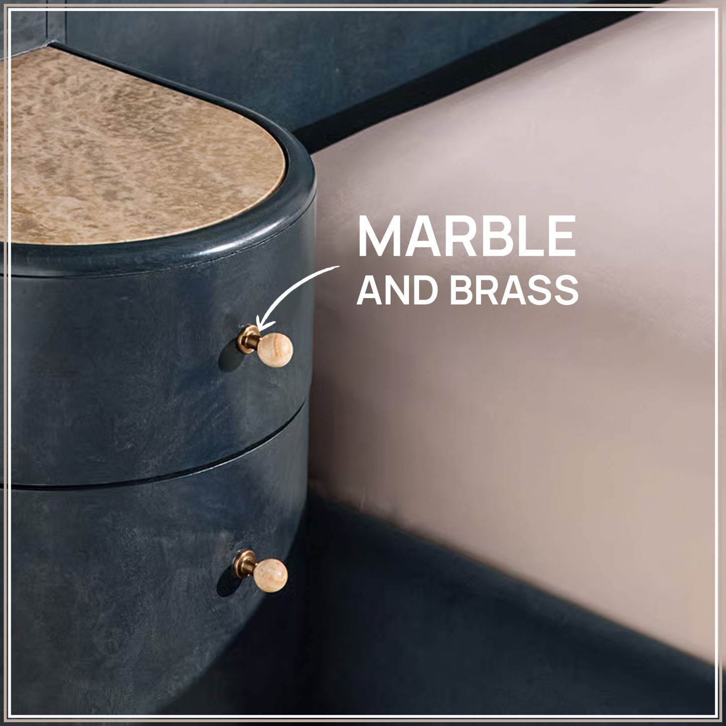 Regalis Block-Leg Panel Queen Size Bed in Velvet with Oak wood Frame & Hydraulic Storage