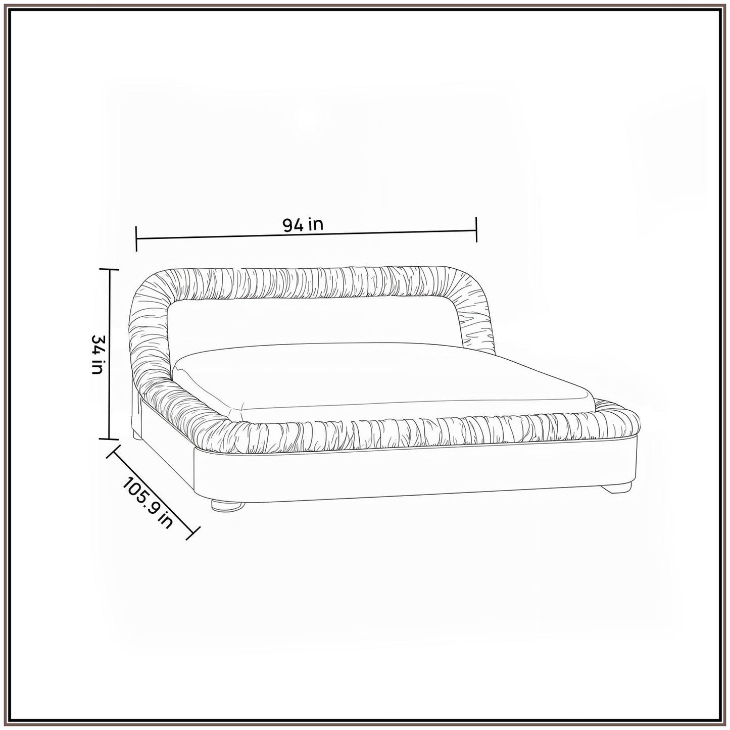 Casa Haven Relax King Size Bed in Rust Velvet with Engineered Hardwood Frame & Hydraulic Storage