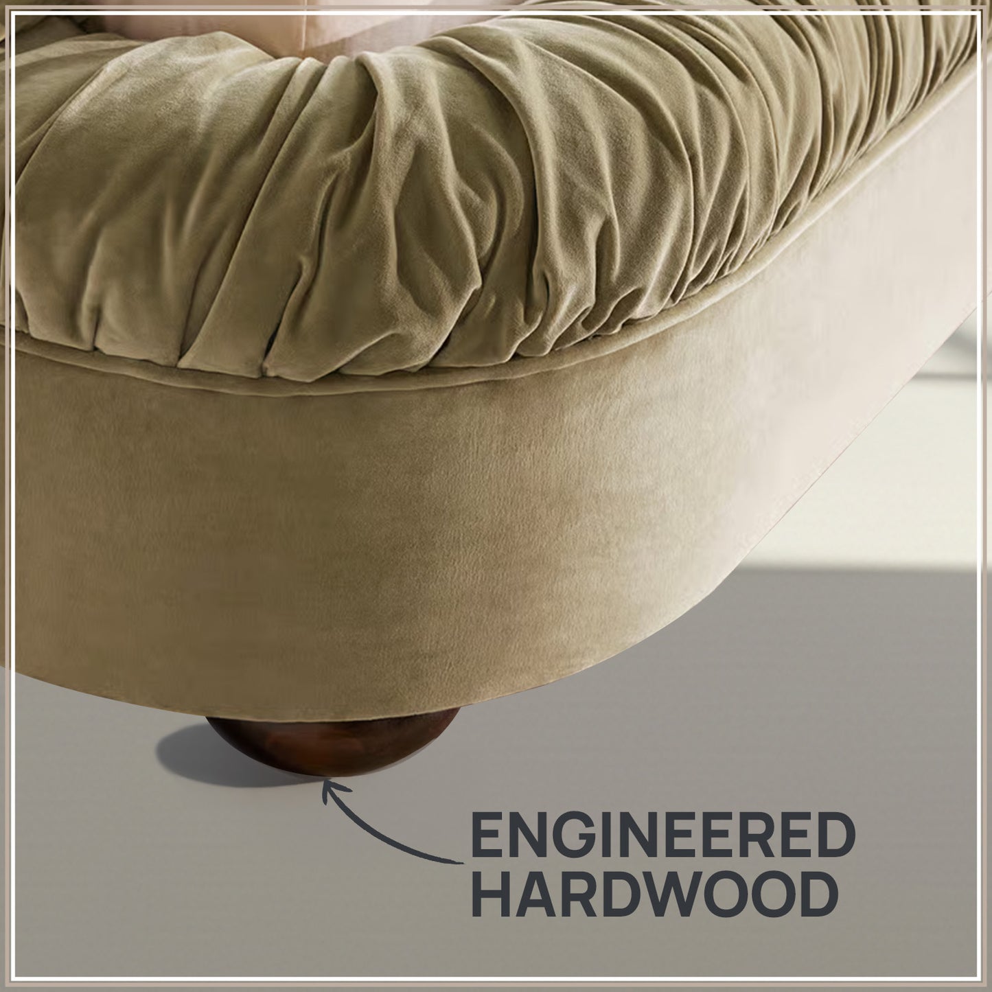 Casa Haven Relax King Size Bed in Light Green Velvet with Engineered Hardwood Frame & Hydraulic Storage