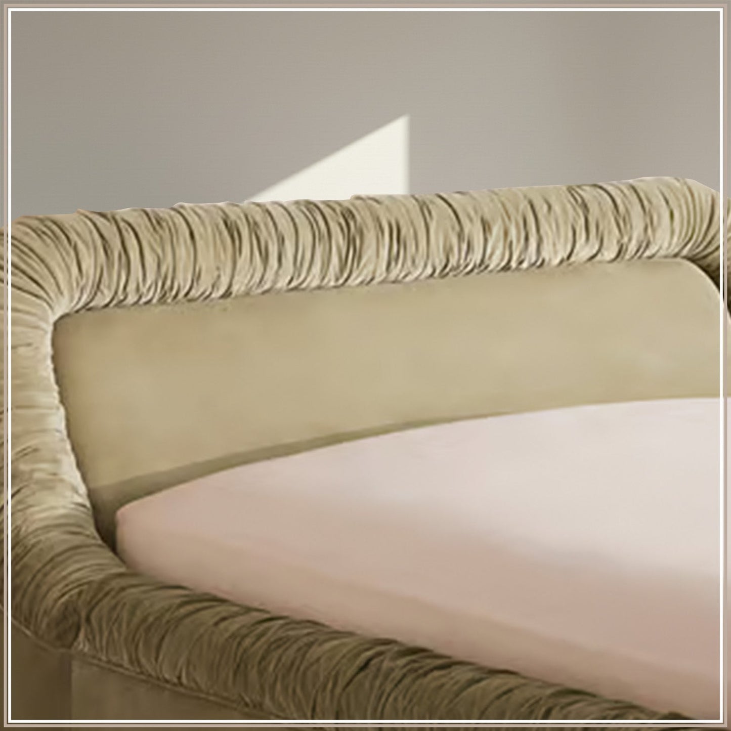 Casa Haven Relax Queen Size Bed in Dark Green Velvet with Engineered Hardwood Frame & Hydraulic Storage