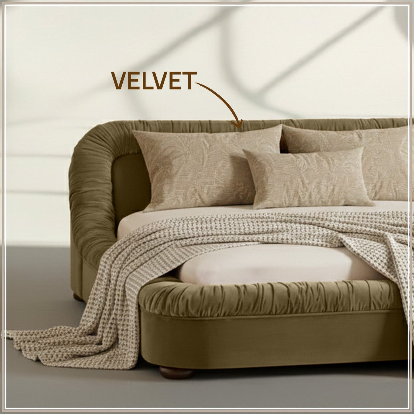 Casa Haven Relax King Size Bed in Dark Green Velvet with Engineered Hardwood Frame & Hydraulic Storage