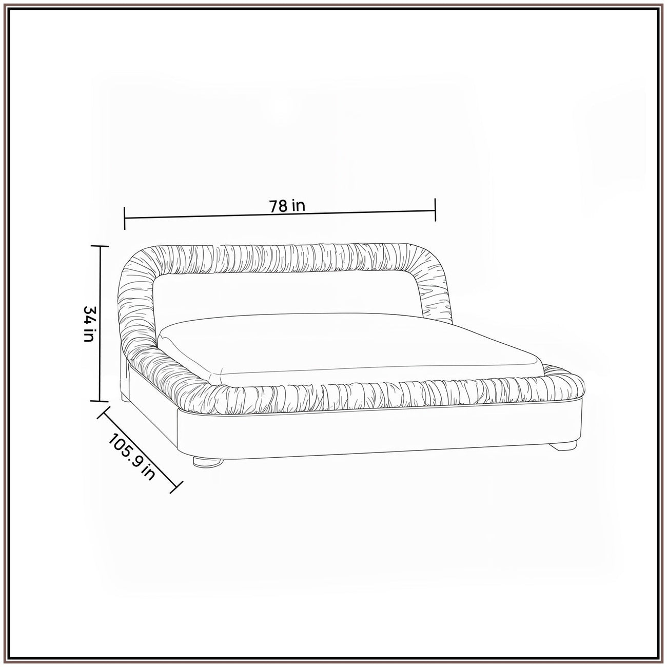Casa Haven Relax Queen Size Bed in Taupe Velvet with Engineered Hardwood Frame & Hydraulic Storage