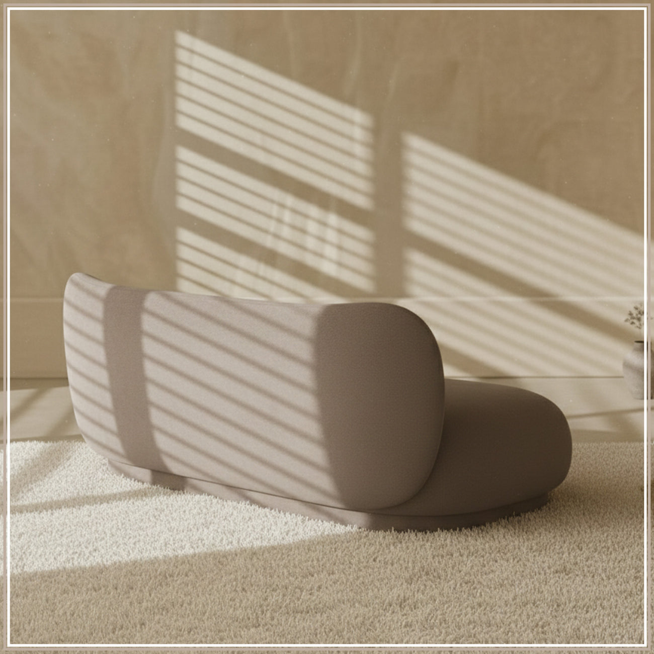 EliteElegance Velvet Two-Seater Sofa Mouse Grey