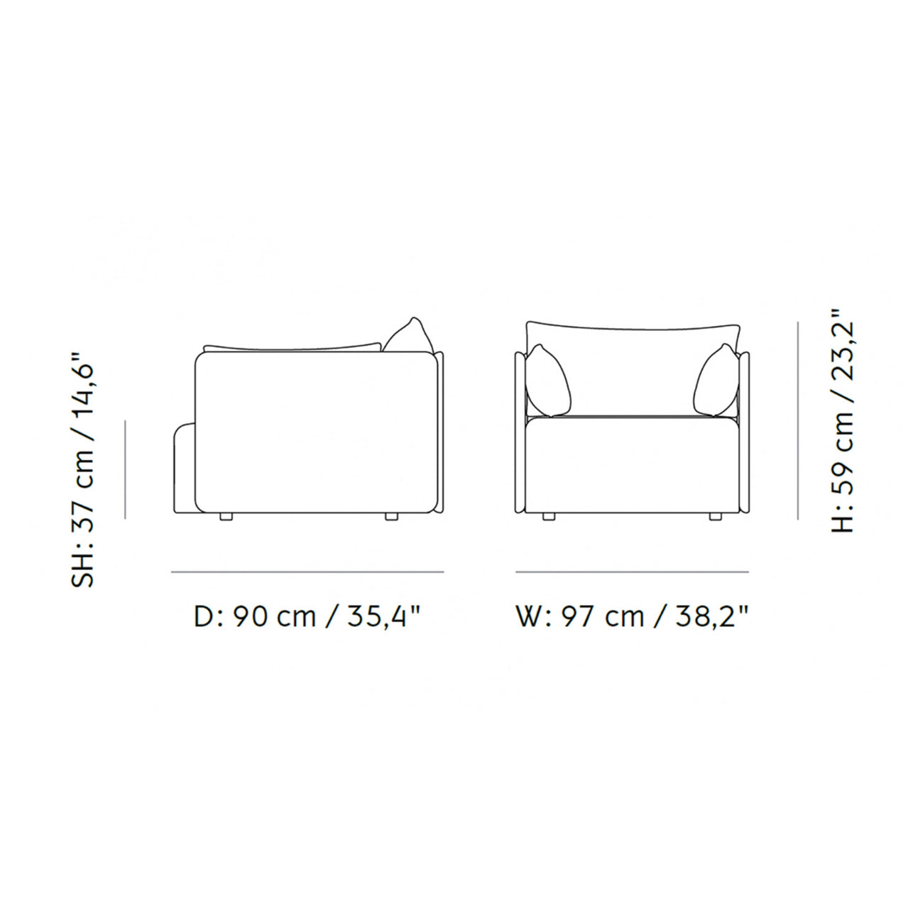 CozyChic Grey Boucle Accent Sofa