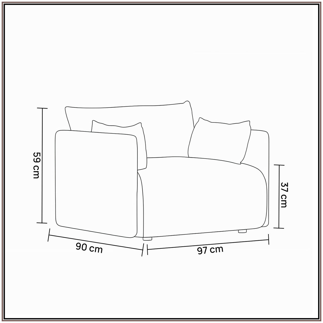 CozyChic Mustard Boucle Accent Sofa