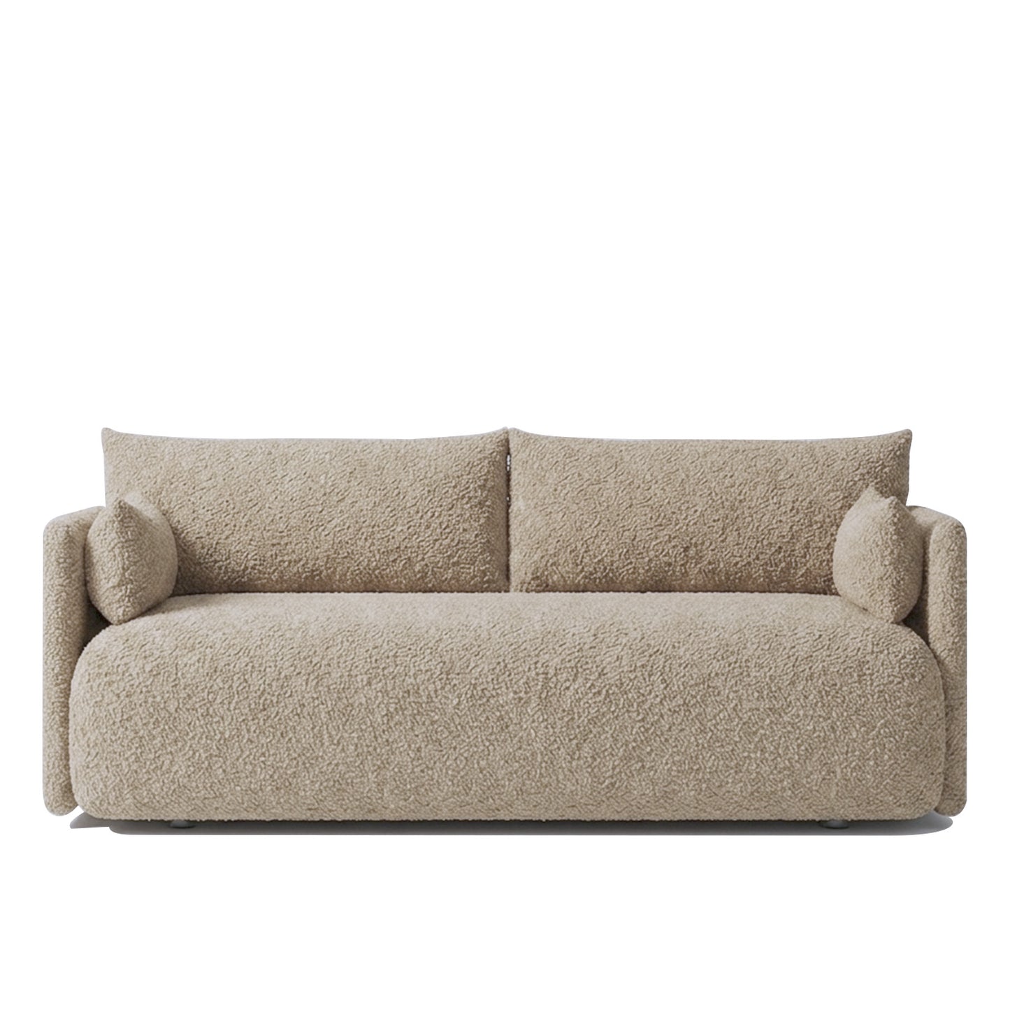 CozyChic Sand Boucle 3 Seater Sofa