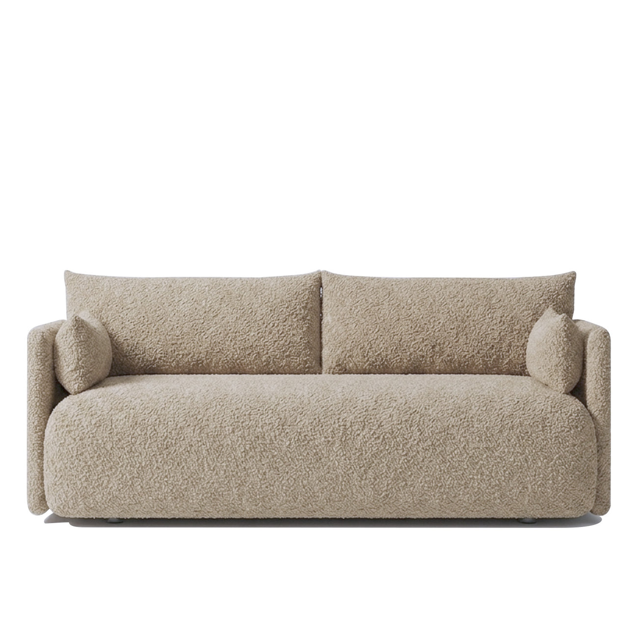 CozyChic Sand Boucle 3 Seater Sofa