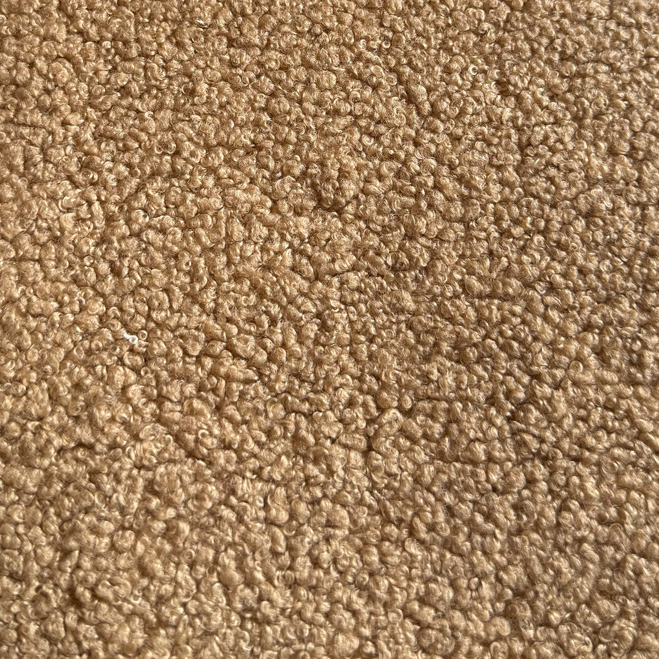 CozyChic Mustard Boucle 3 Seater Sofa