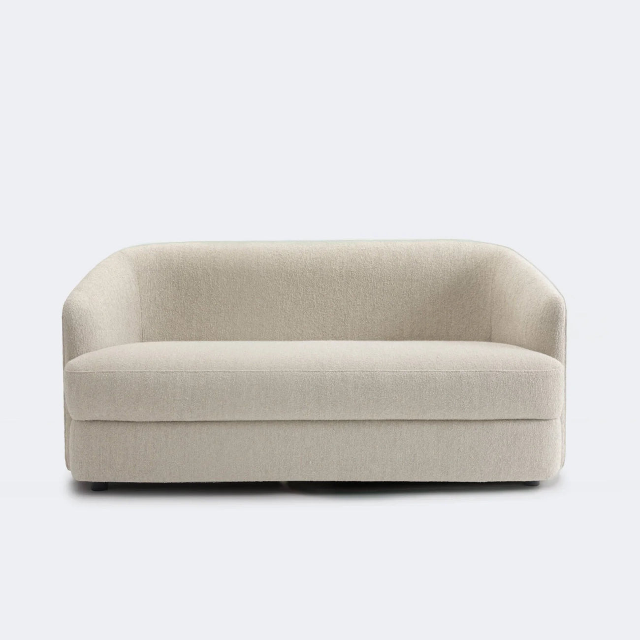 ElegantEnsemble Creme Boucle 2 Seater Sofa – Nestroots