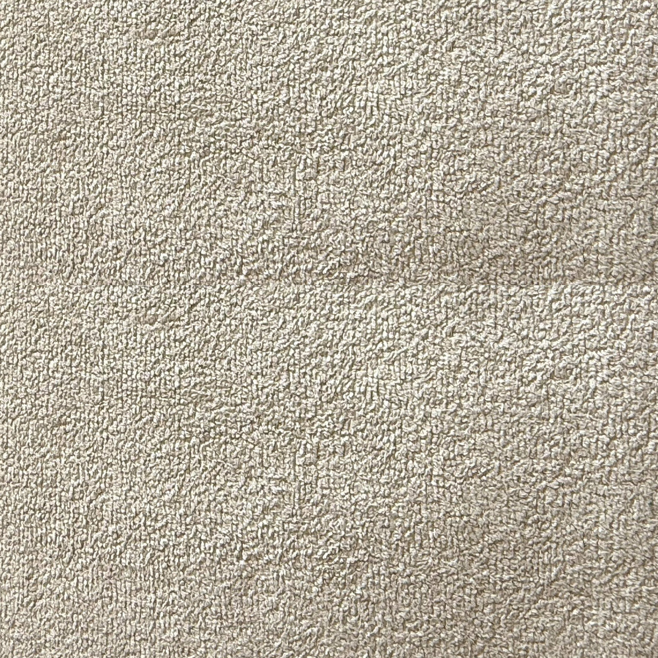 ElegantEnsemble Creme Boucle 3 Seater Sofa