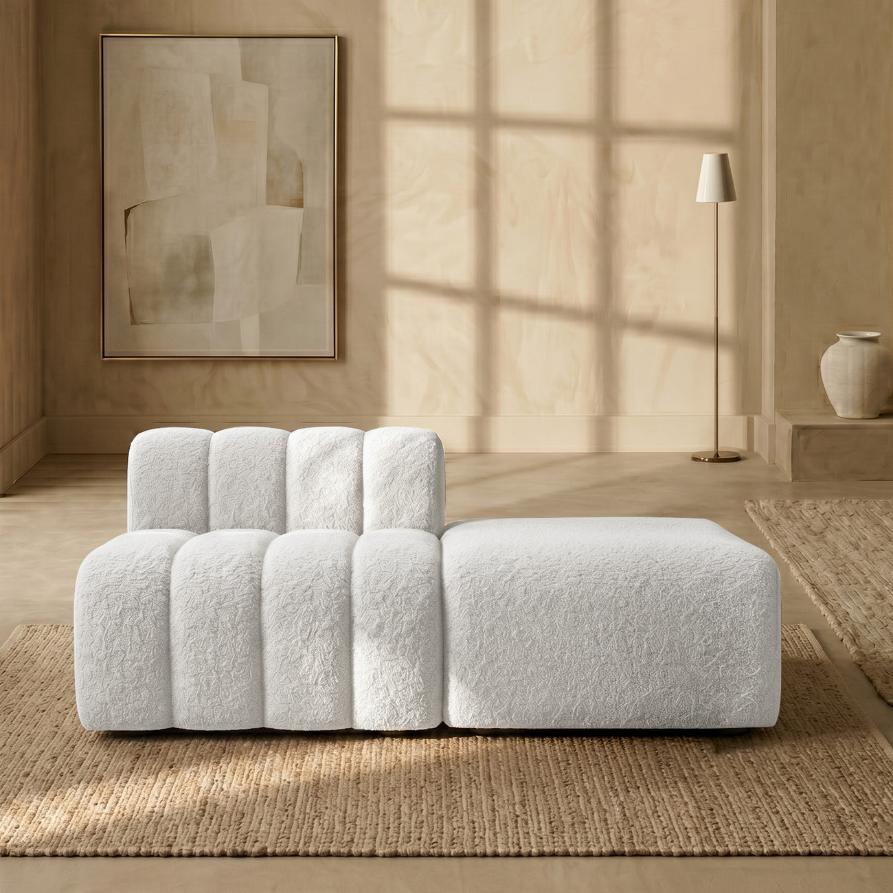 ChicComfort Beige Detachable Sofa Set