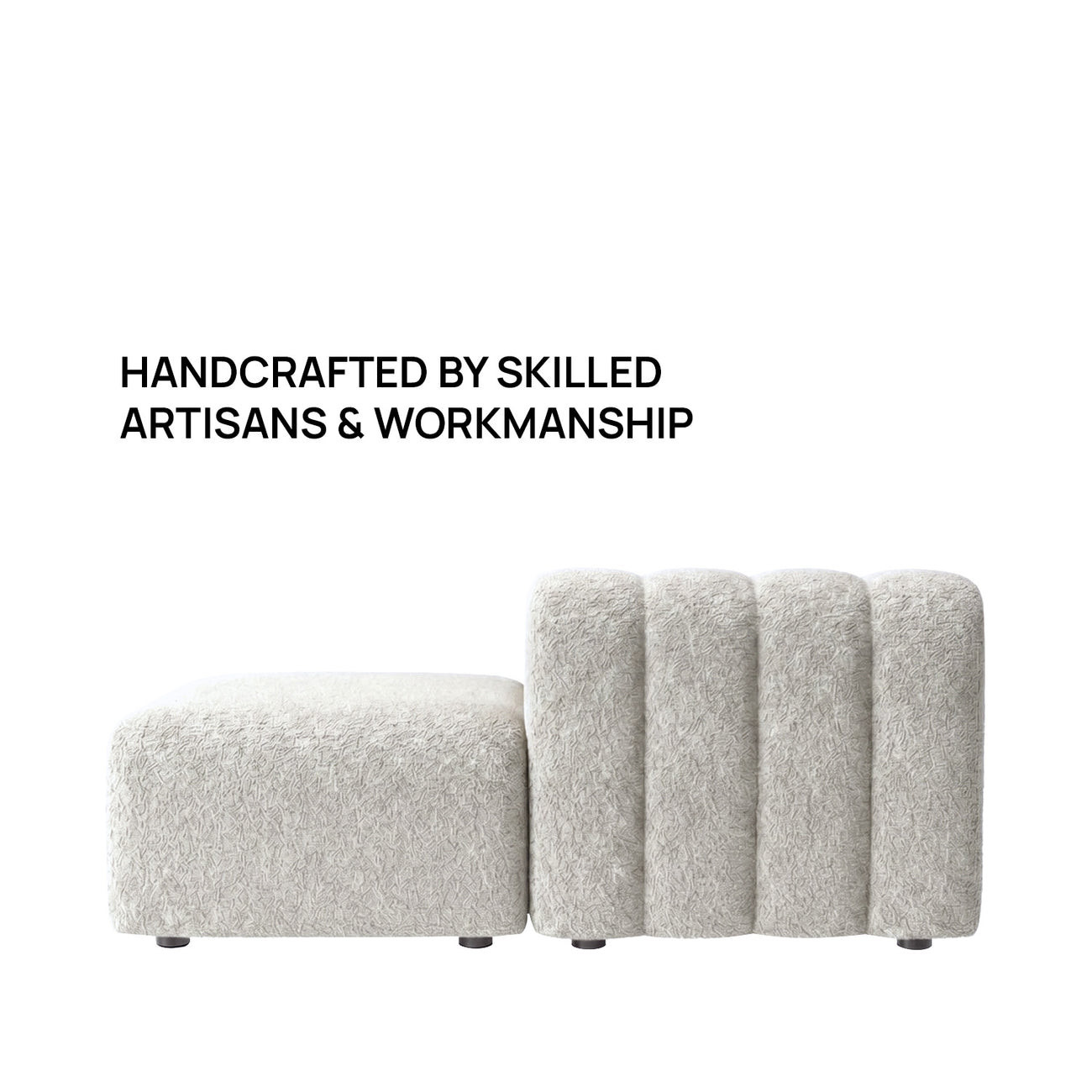 ChicComfort Beige Detachable Sofa Set