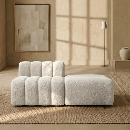 ChicComfort Creme Detachable Sofa Set
